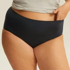 Culotte Très Haute One Size Noir JUST ONE MICRO -Soutiens-gorge Boutique BL04600 030 WEB 1