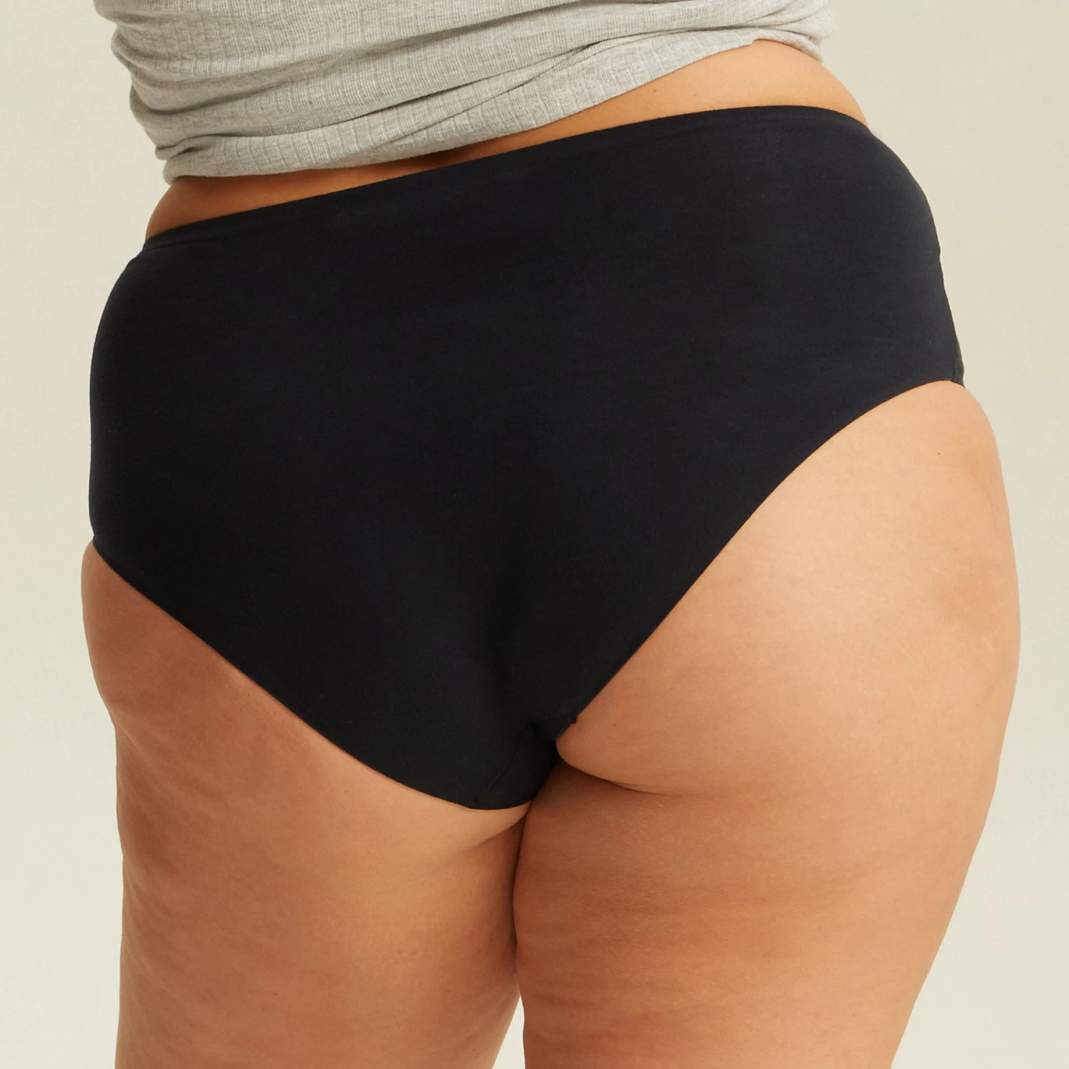 Culotte Très Haute One Size Noire JUST ONE COTON 4 Culotte Très Haute One Size Noire JUST ONE COTON – Image 2