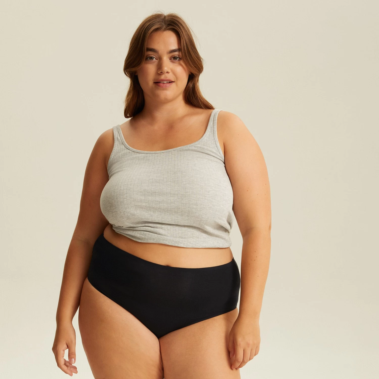 Culotte Très Haute One Size Noire JUST ONE COTON 6 Culotte Très Haute One Size Noire JUST ONE COTON – Image 4