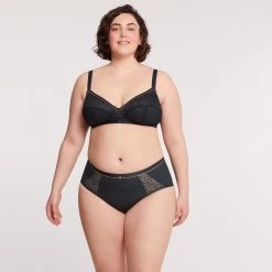 Soutien-gorge Sans Armatures Noir Just Couture -Soutiens-gorge Boutique BL11488 030 WEB 3