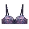 Soutien-gorge Emboîtant Avec Armatures Bleu Aquarelle LUCCIA SWING -Soutiens-gorge Boutique BL14459 9BK WEB 0