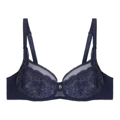 Soutien-gorge Emboîtant Avec Armatures Marine CAPRI