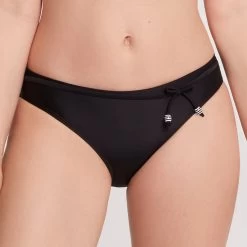 Culotte De Bain Noir Porto Vecchio 8 Culotte De Bain Noir Porto Vecchio -Soutiens-gorge Boutique BS02415 030 WEB 1
