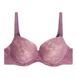 Soutiens-gorge Boutique 11 Soutien-gorge Coques Avec Armatures Mauve AMALFI